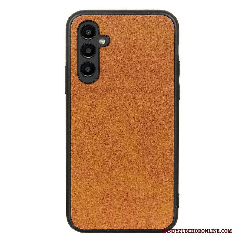 Cover Samsung Galaxy A14 / A14 5G Look Raffinato Effetto Pelle