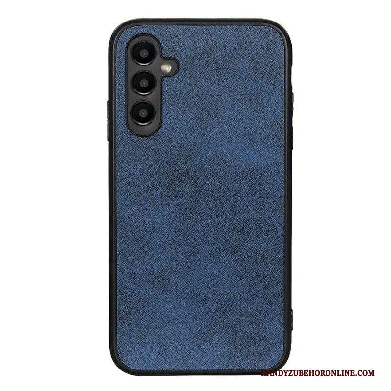 Cover Samsung Galaxy A14 / A14 5G Look Raffinato Effetto Pelle