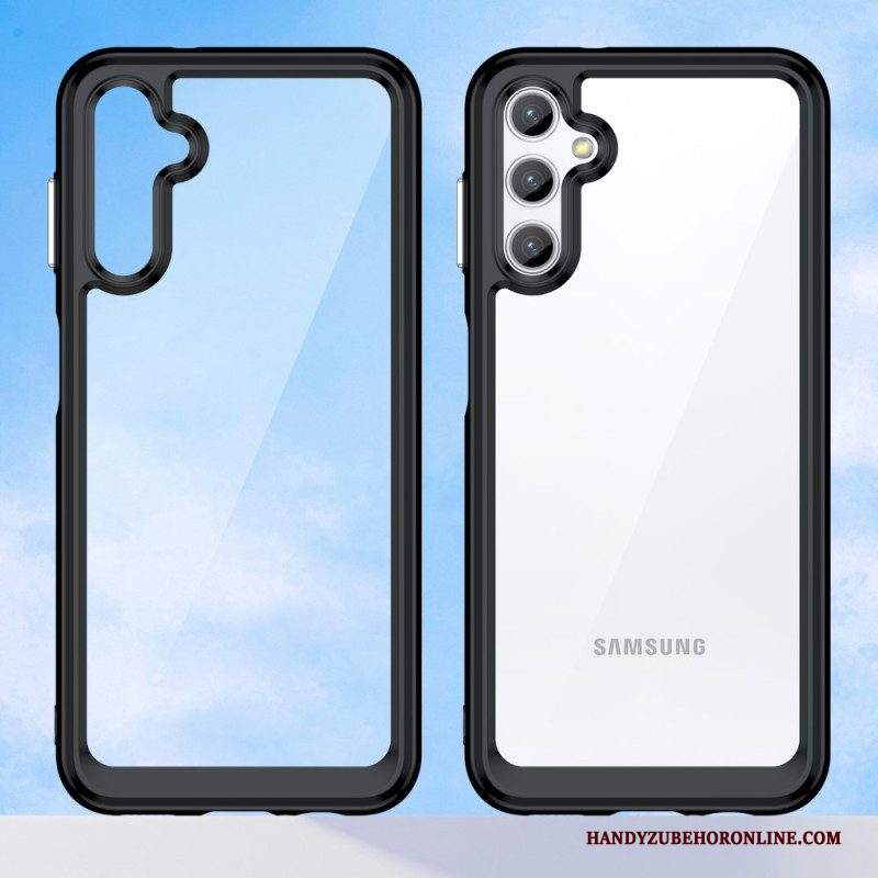 Cover Samsung Galaxy A14 / A14 5G Paraurti Telaio Ibrido