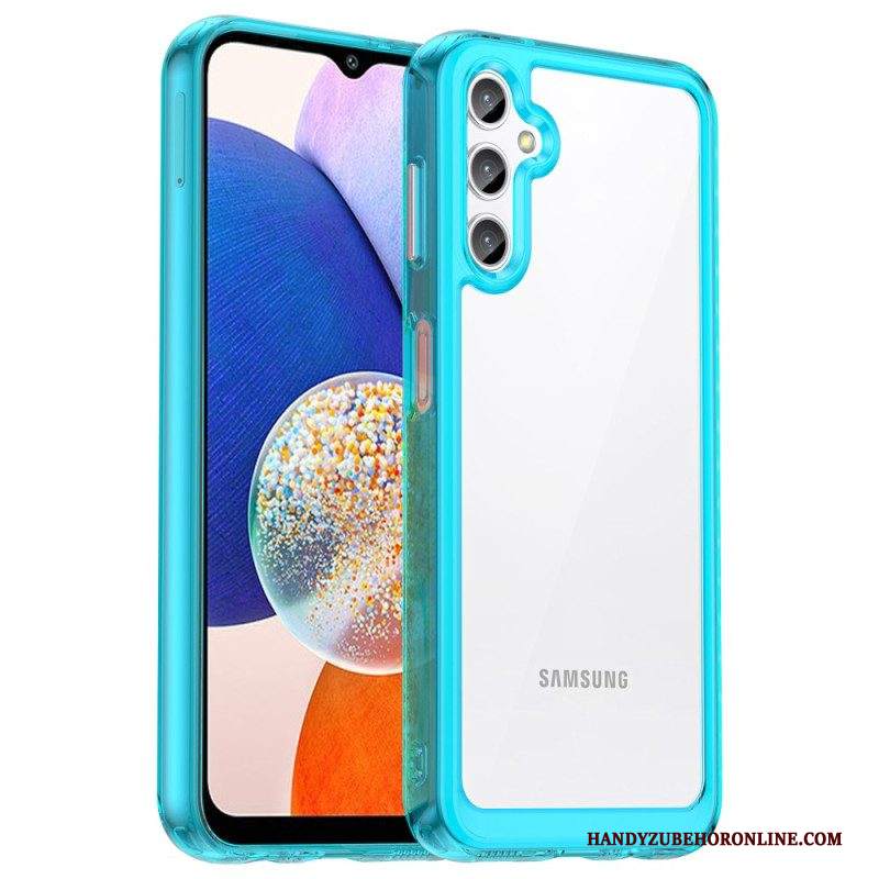 Cover Samsung Galaxy A14 / A14 5G Paraurti Telaio Ibrido