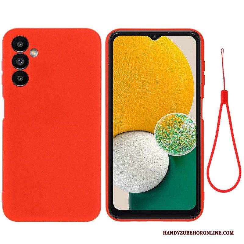 Cover Samsung Galaxy A14 / A14 5G Silicone Liquido Strappy