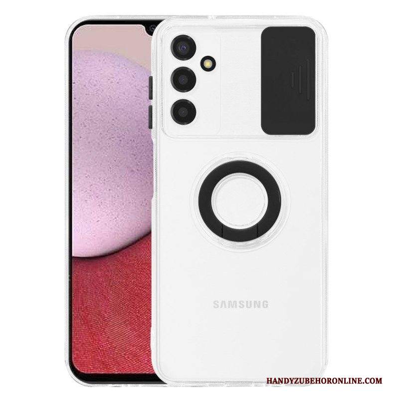 Cover Samsung Galaxy A14 / A14 5G Trasparente Con Anello-supporto