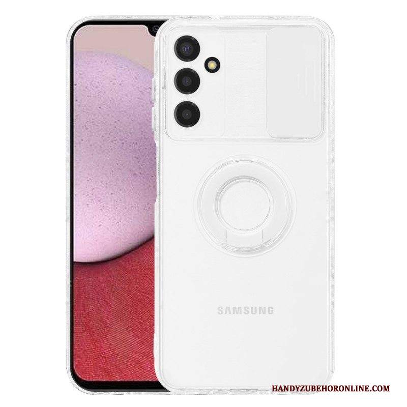 Cover Samsung Galaxy A14 / A14 5G Trasparente Con Anello-supporto