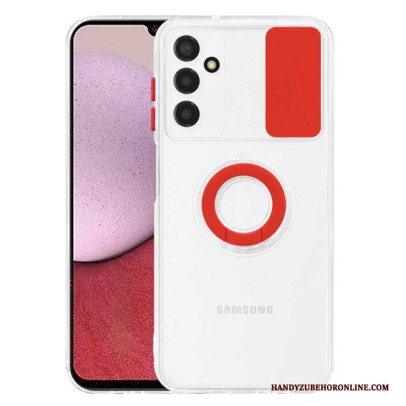 Cover Samsung Galaxy A14 / A14 5G Trasparente Con Anello-supporto