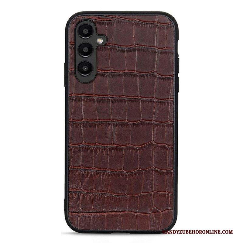 Cover Samsung Galaxy A14 / A14 5G Vera Pelle Stile Coccodrillo