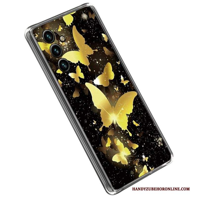 Cover Samsung Galaxy A14 / A14 5G Volo Di Farfalle