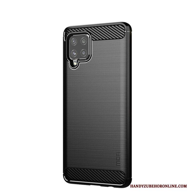 Cover Samsung Galaxy A42 5G Fibra Di Carbonio Spazzolata Mofi