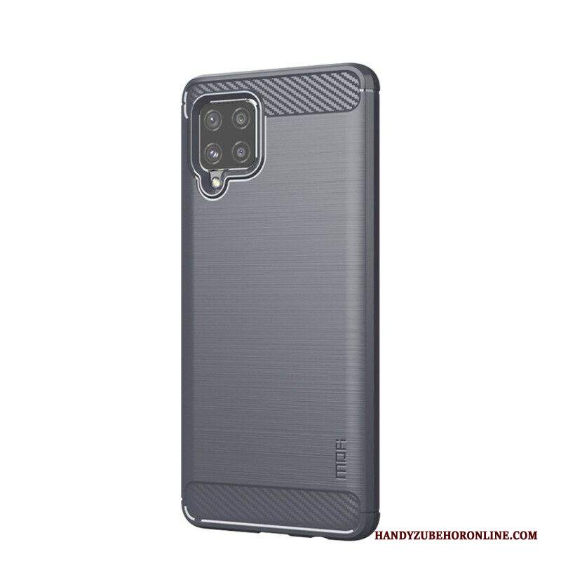 Cover Samsung Galaxy A42 5G Fibra Di Carbonio Spazzolata Mofi