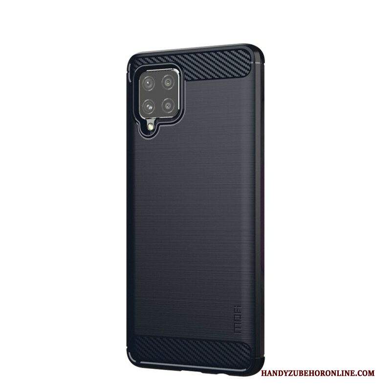 Cover Samsung Galaxy A42 5G Fibra Di Carbonio Spazzolata Mofi