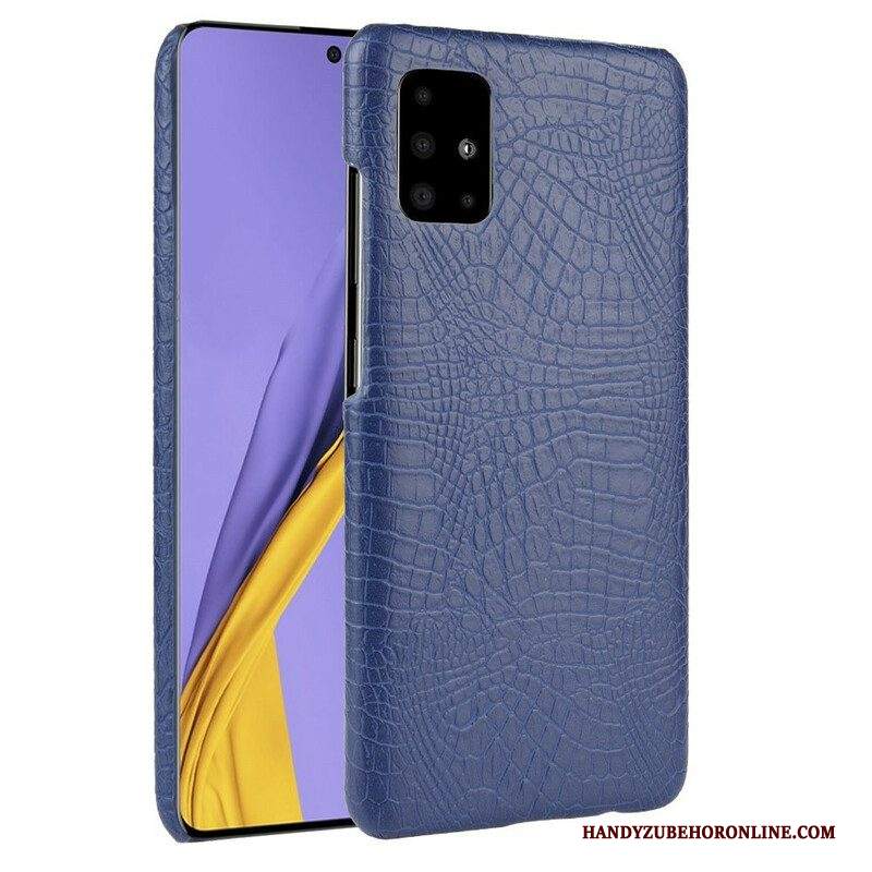 Cover Samsung Galaxy A51 5G Effetto Pelle Di Coccodrillo