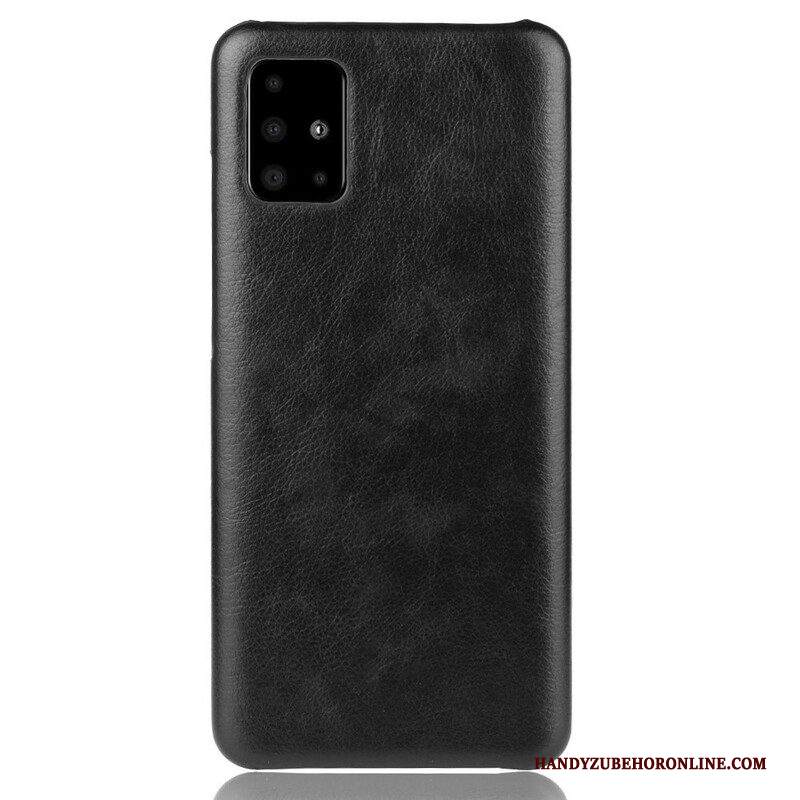 Cover Samsung Galaxy A51 5G Effetto Pelle Litchi