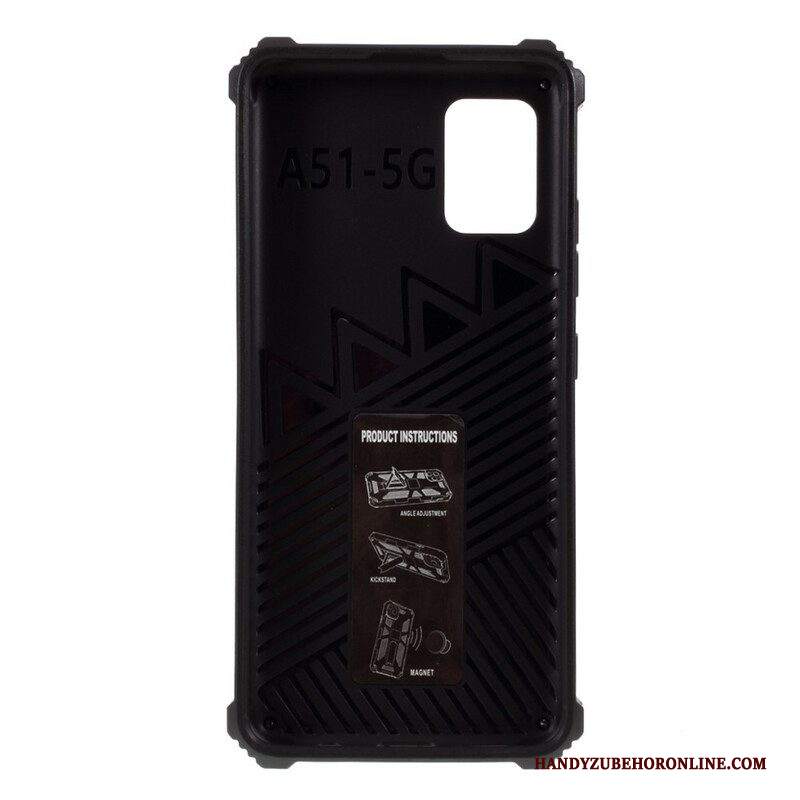 Cover Samsung Galaxy A51 5G Staccabile Con Supporto Rimovibile