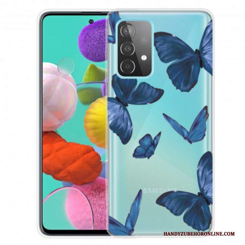 Cover Samsung Galaxy A52 4G / A52 5G / A52s 5G Farfalle Selvatiche