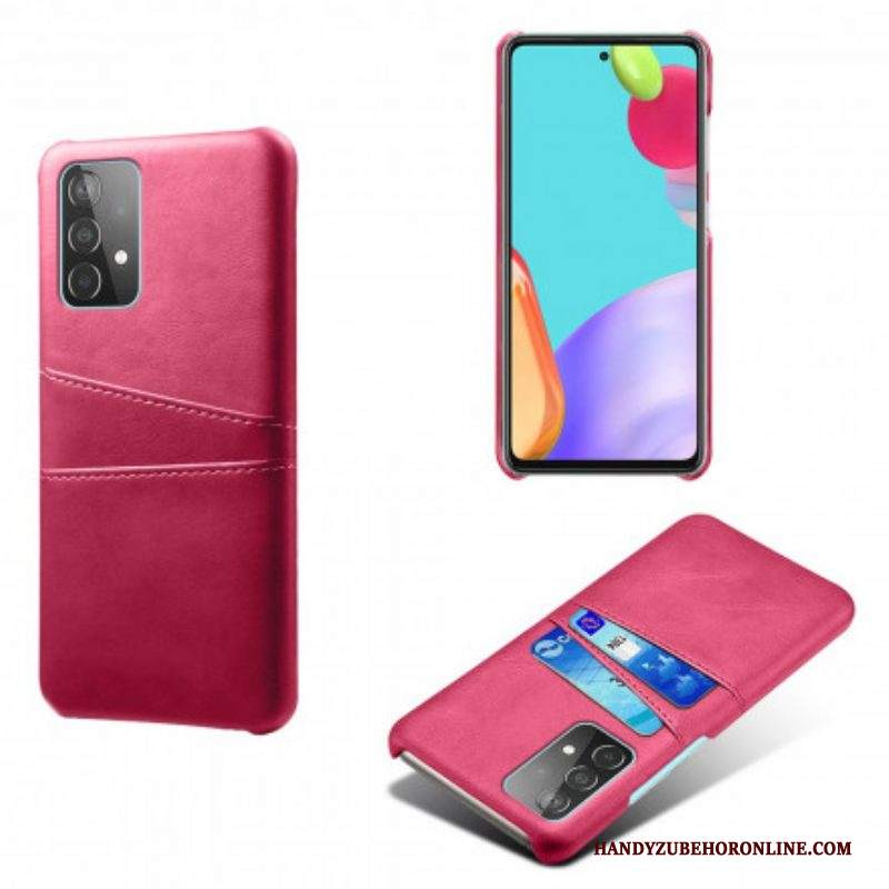 Cover Samsung Galaxy A52 4G / A52 5G / A52s 5G Titolare Della Carta Ksq