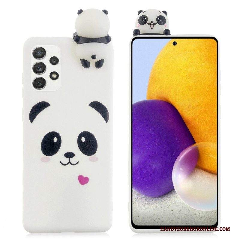 Cover Samsung Galaxy A53 5G Amore Panda 3d