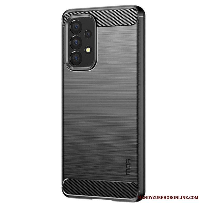 Cover Samsung Galaxy A53 5G Fibra Di Carbonio Spazzolata Mofi