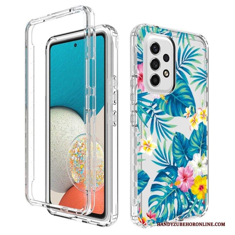 Cover Samsung Galaxy A53 5G Fiori Senza Soluzione Di Continuità