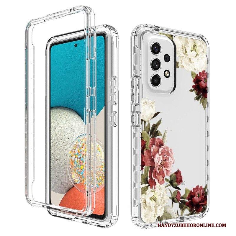 Cover Samsung Galaxy A53 5G Fiori Senza Soluzione Di Continuità