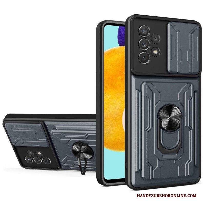 Cover Samsung Galaxy A53 5G Porta Carte Di Design E Protezioni Per Lenti