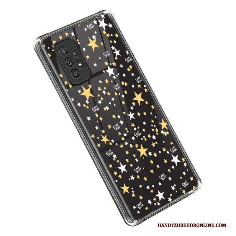 Cover Samsung Galaxy A53 5G Stelle / Cuori Trasparenti