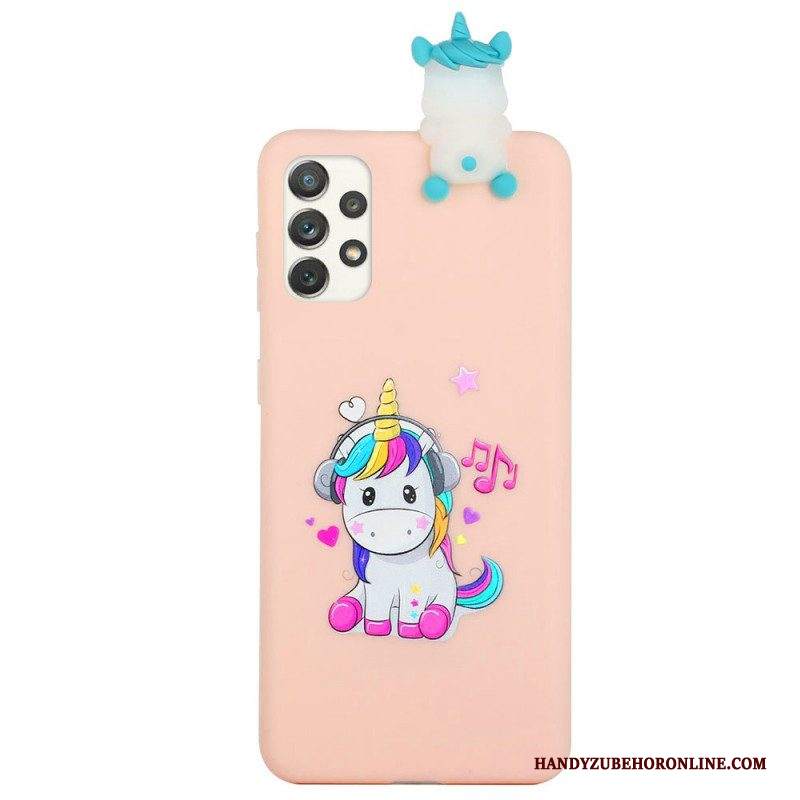 Cover Samsung Galaxy A53 5G Unicorno Divertimento 3d