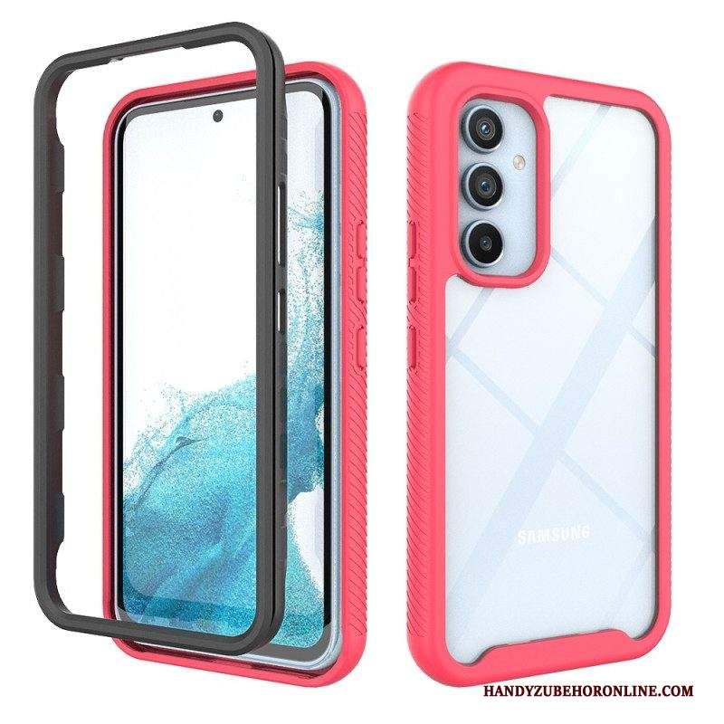 Cover Samsung Galaxy A54 5G Bordi In Silicone Ibrido