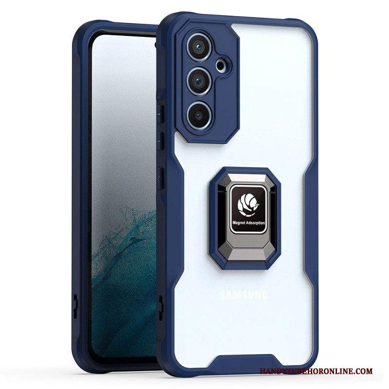 Cover Samsung Galaxy A54 5G Design Con Staffa Ad Anello