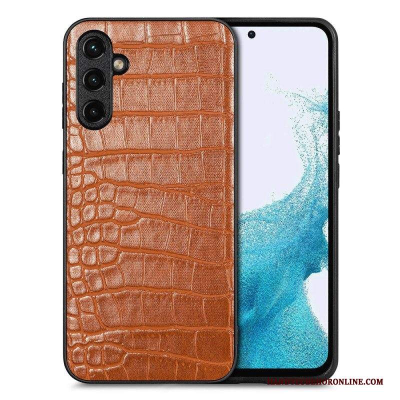 Cover Samsung Galaxy A54 5G Effetto Pelle Di Coccodrillo