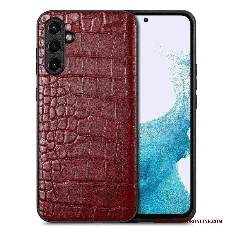 Cover Samsung Galaxy A54 5G Effetto Pelle Di Coccodrillo