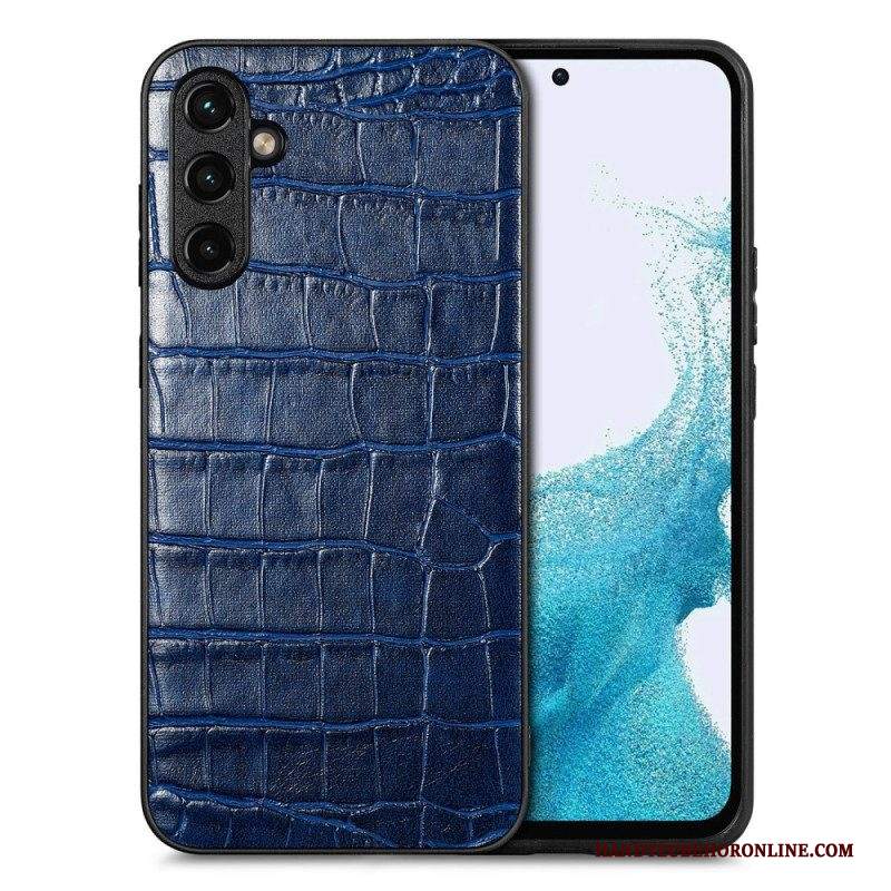 Cover Samsung Galaxy A54 5G Effetto Pelle Di Coccodrillo