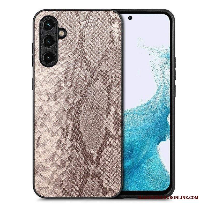 Cover Samsung Galaxy A54 5G Effetto Pelle Di Serpente