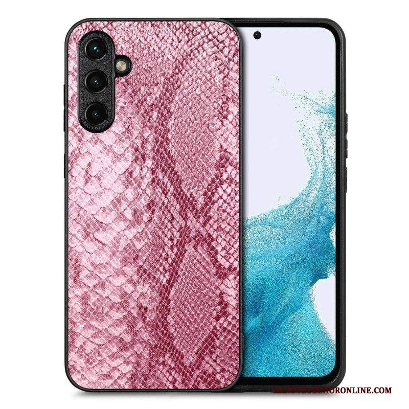 Cover Samsung Galaxy A54 5G Effetto Pelle Di Serpente