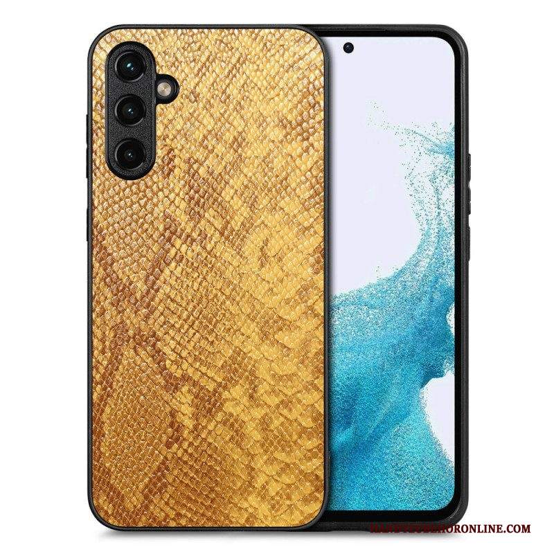 Cover Samsung Galaxy A54 5G Effetto Pelle Di Serpente