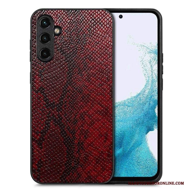 Cover Samsung Galaxy A54 5G Effetto Pelle Di Serpente