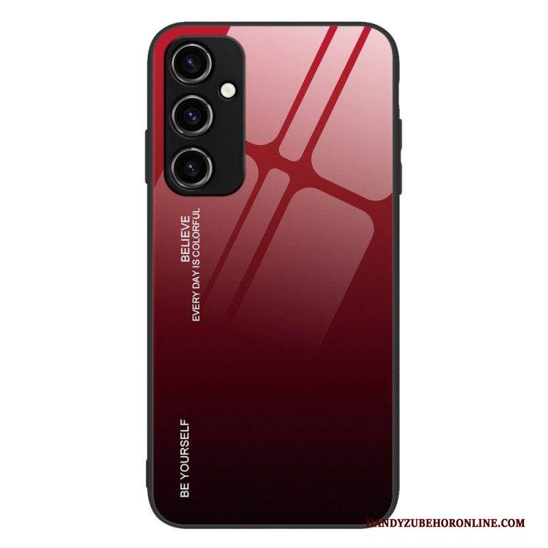 Cover Samsung Galaxy A54 5G Vetro Temperato Sii Te Stesso