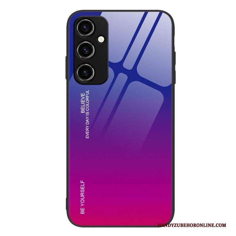 Cover Samsung Galaxy A54 5G Vetro Temperato Sii Te Stesso