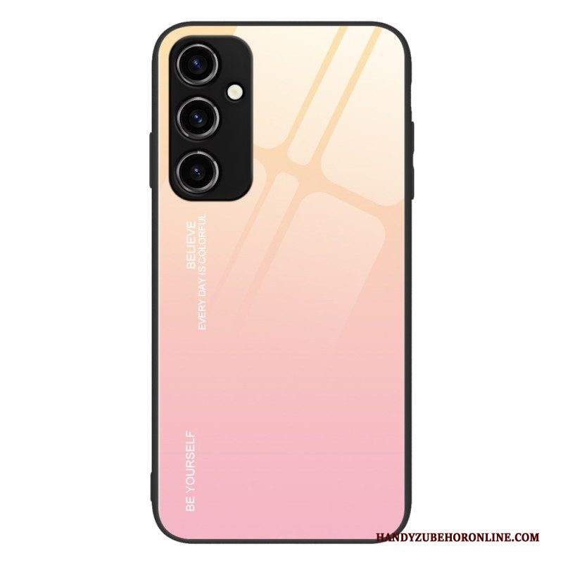 Cover Samsung Galaxy A54 5G Vetro Temperato Sii Te Stesso