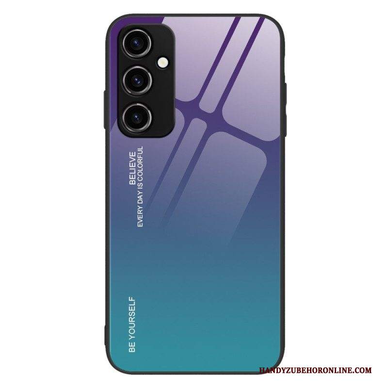 Cover Samsung Galaxy A54 5G Vetro Temperato Sii Te Stesso