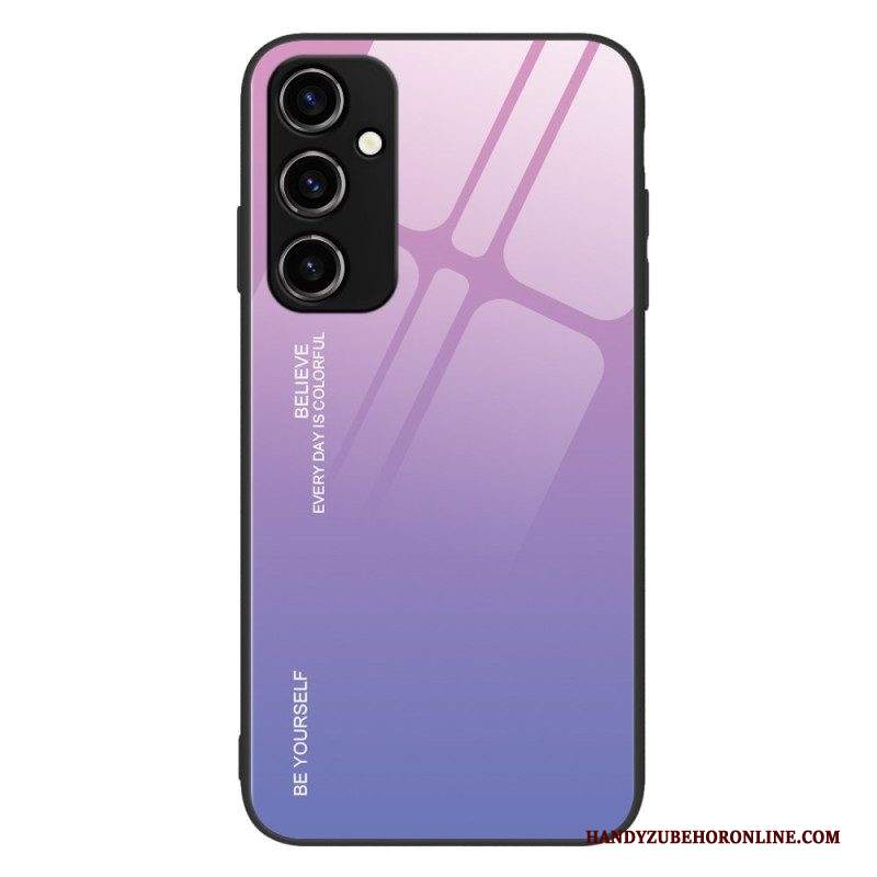 Cover Samsung Galaxy A54 5G Vetro Temperato Sii Te Stesso