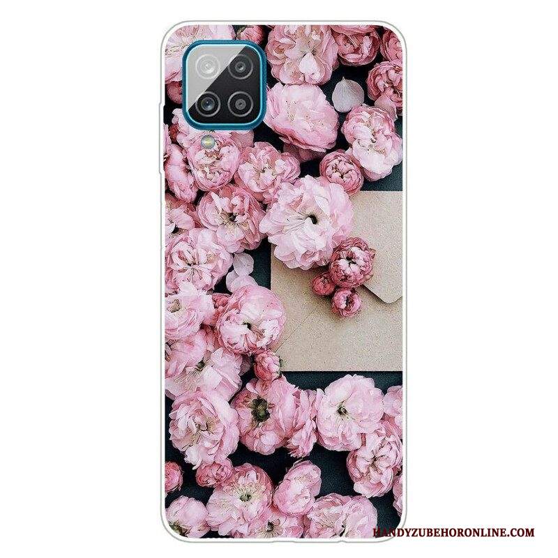 Cover Samsung Galaxy M12 / A12 Fiori Intensi