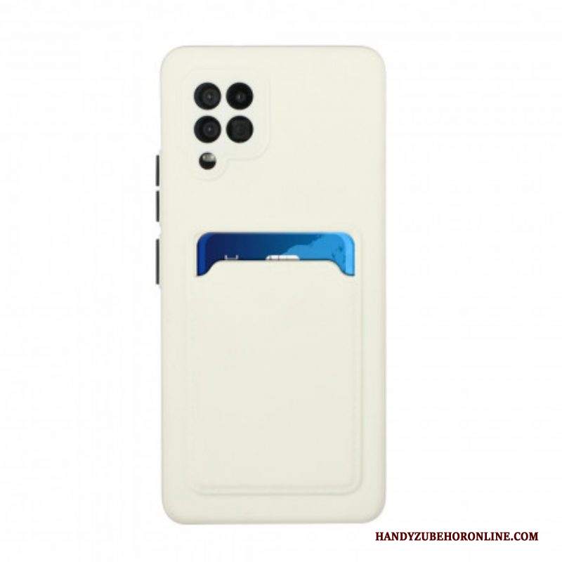 Cover Samsung Galaxy M12 / A12 Portacarte In Silicone