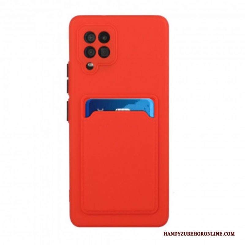 Cover Samsung Galaxy M12 / A12 Portacarte In Silicone