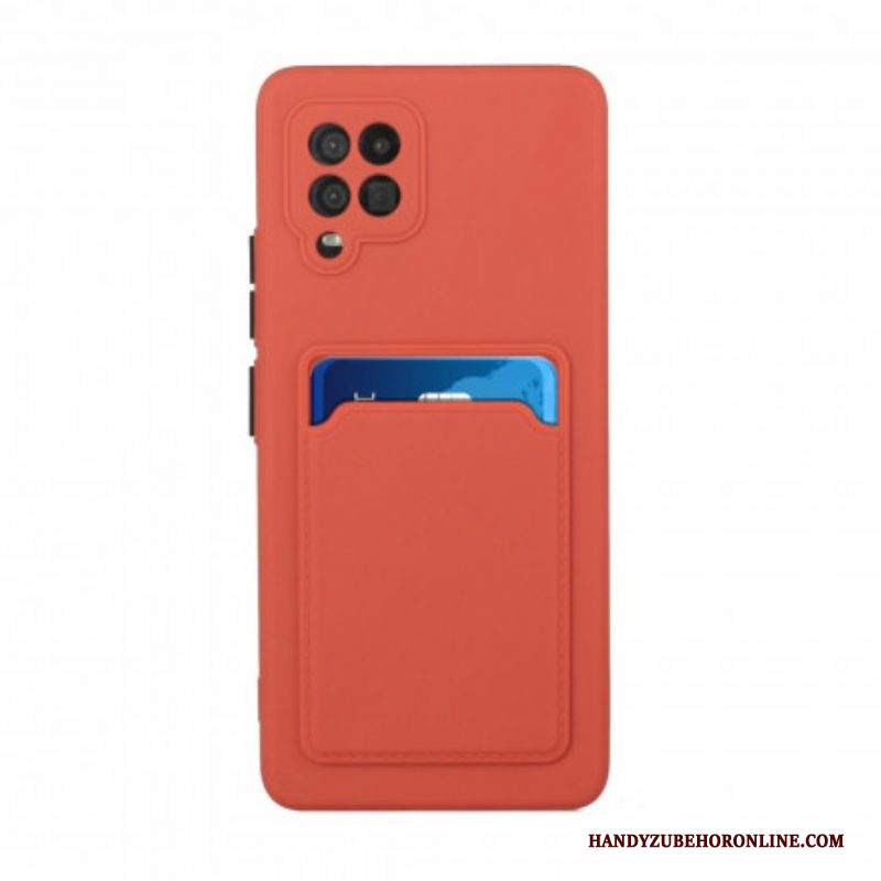 Cover Samsung Galaxy M12 / A12 Portacarte In Silicone