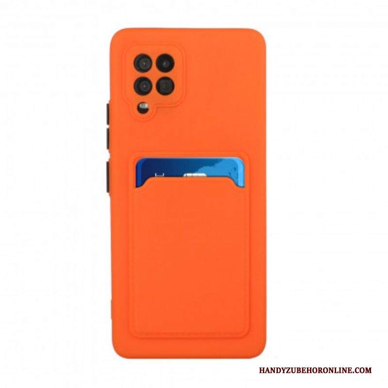 Cover Samsung Galaxy M12 / A12 Portacarte In Silicone