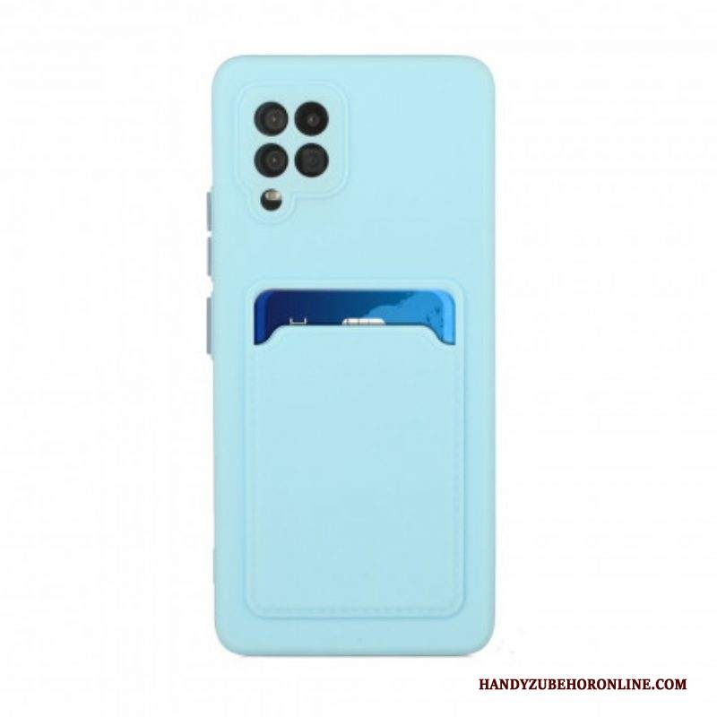 Cover Samsung Galaxy M12 / A12 Portacarte In Silicone