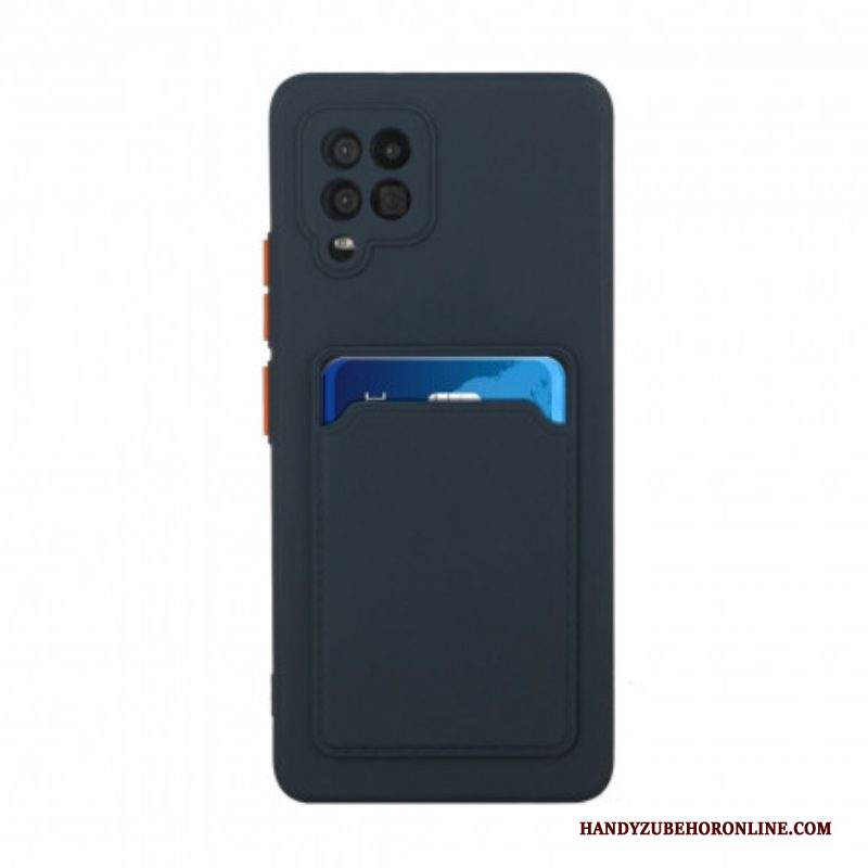 Cover Samsung Galaxy M12 / A12 Portacarte In Silicone