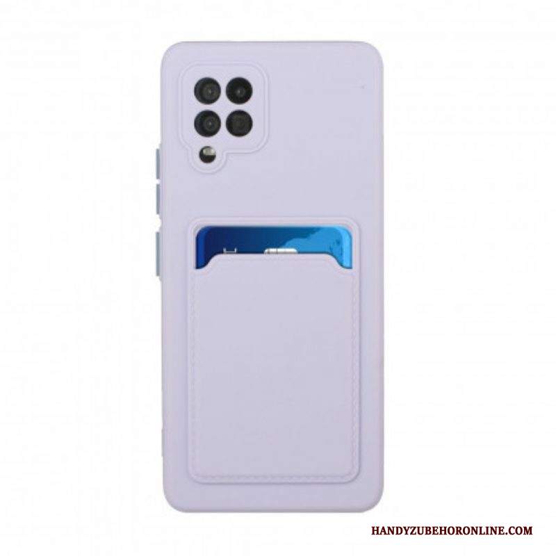 Cover Samsung Galaxy M12 / A12 Portacarte In Silicone