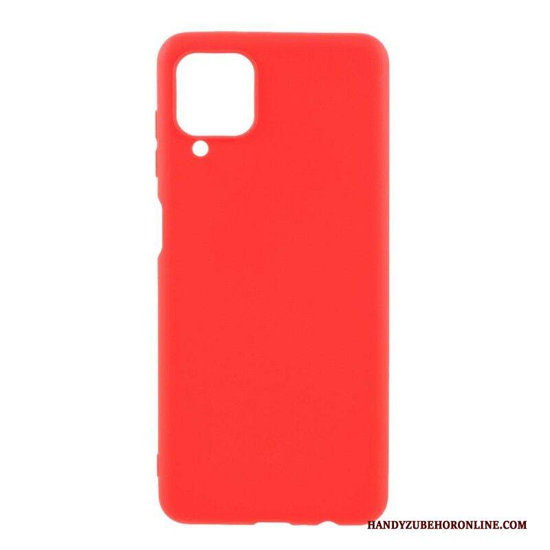 Cover Samsung Galaxy M12 / A12 Silicone Rigido Opaco