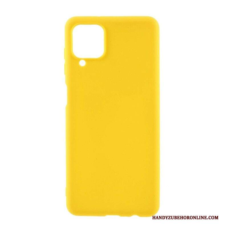 Cover Samsung Galaxy M12 / A12 Silicone Rigido Opaco