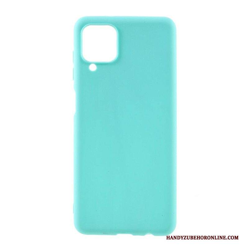 Cover Samsung Galaxy M12 / A12 Silicone Rigido Opaco